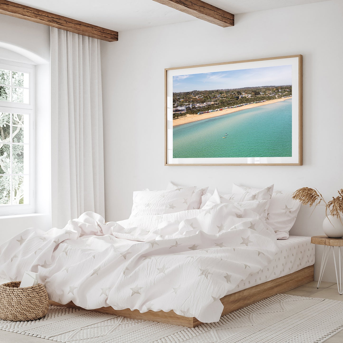 Mount Martha Beach boxes Print