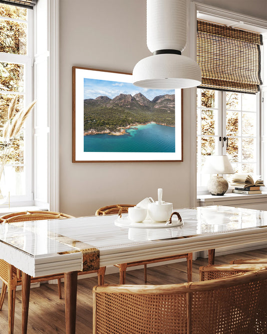 Freycinet National Park drone print