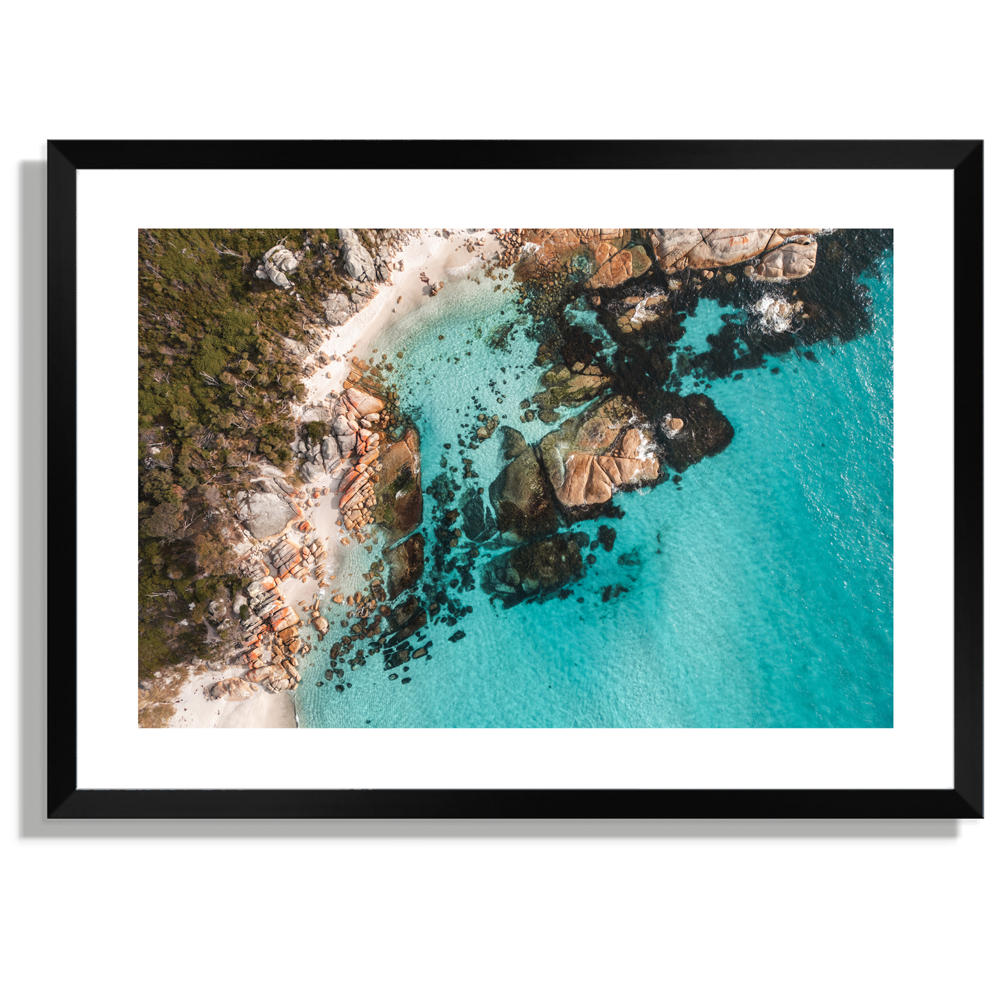 Bay of Fires from Above landscape Print