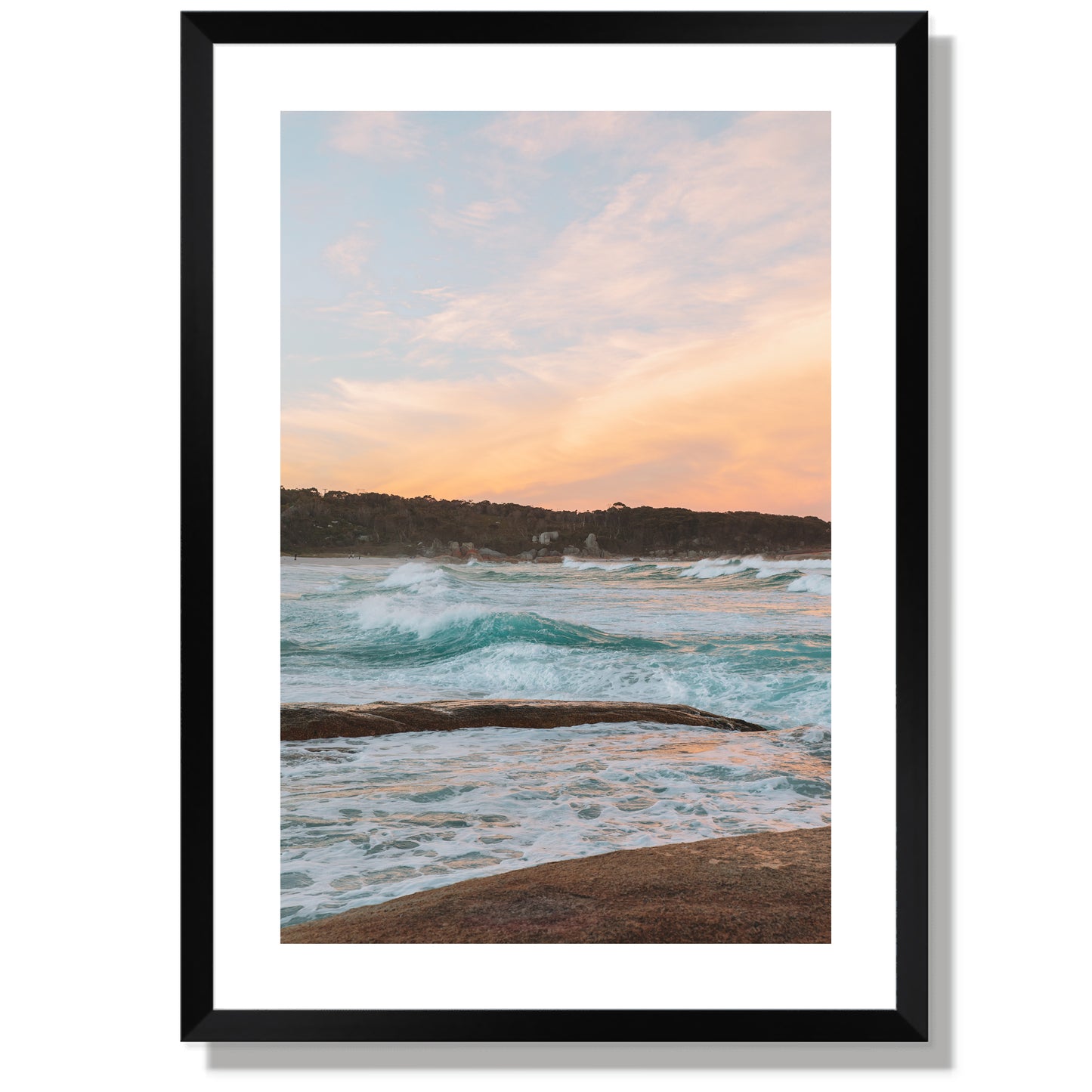Bay of Fires Pink Sunset Print