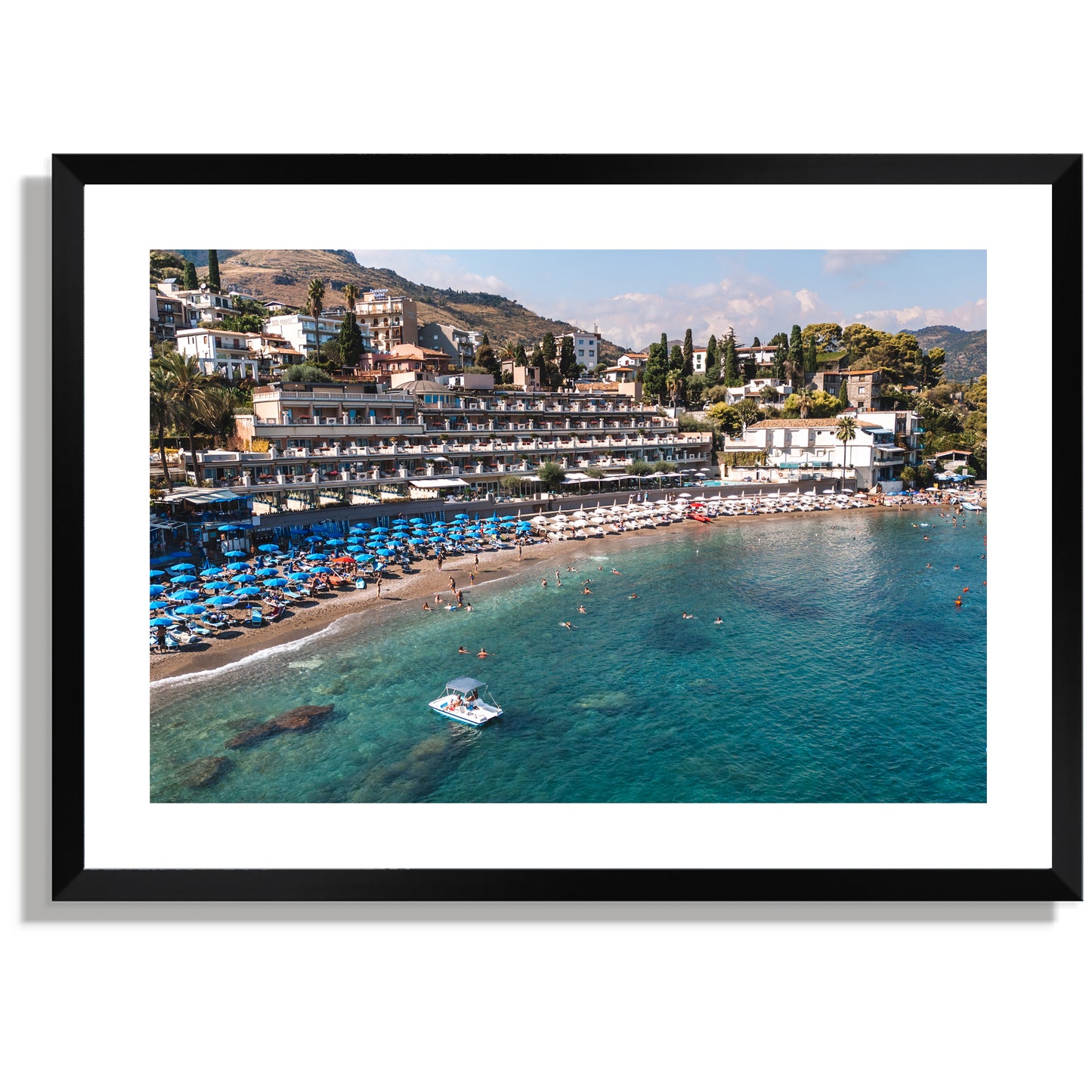Spiaggia Beach – Italian Summer Aerial Print