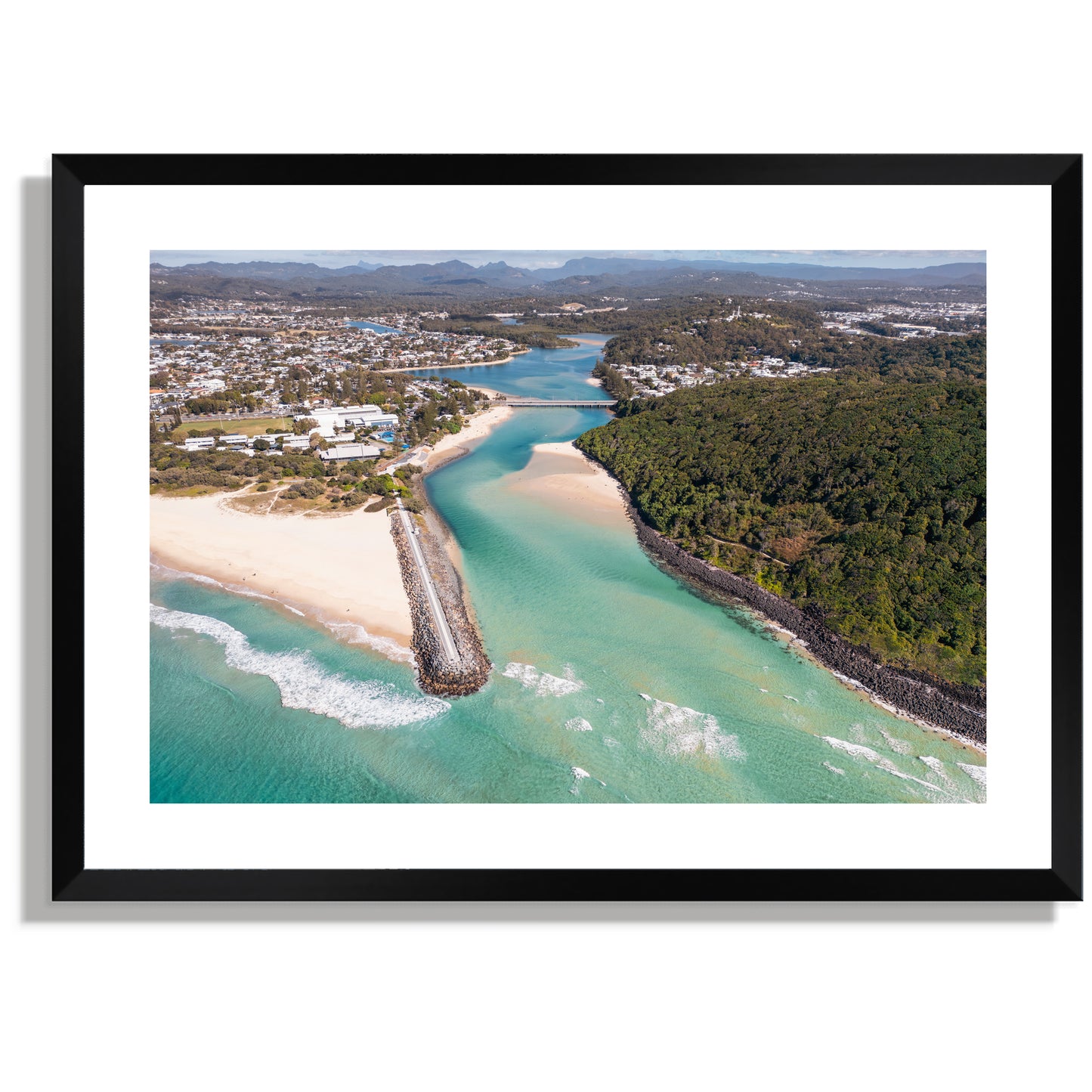 Tallebudgera beach and headland