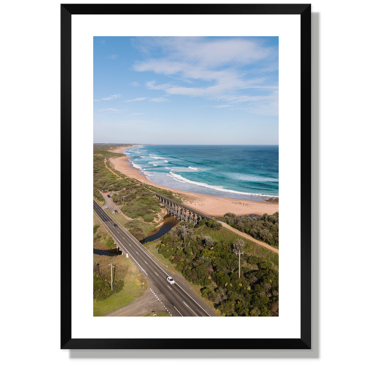 Kilcunda Trestle Bridge Print