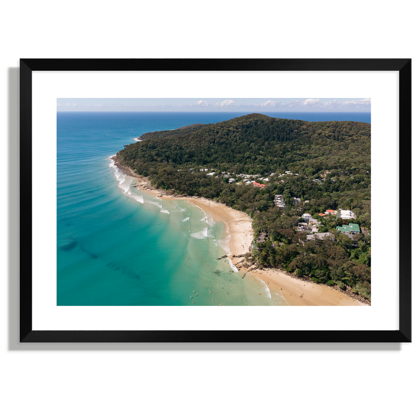 Noosa Headland and Little Cove Print