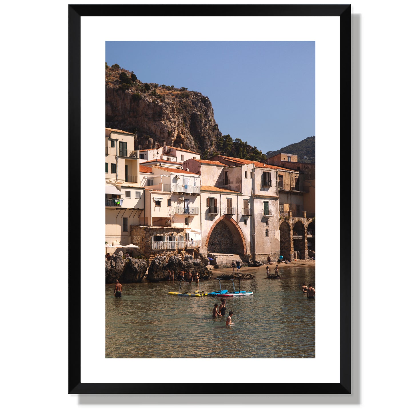 Houses on the Sea Cefalù
