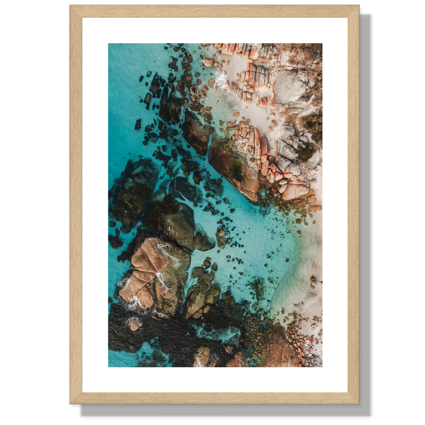 Bay of Fires Aerial Print