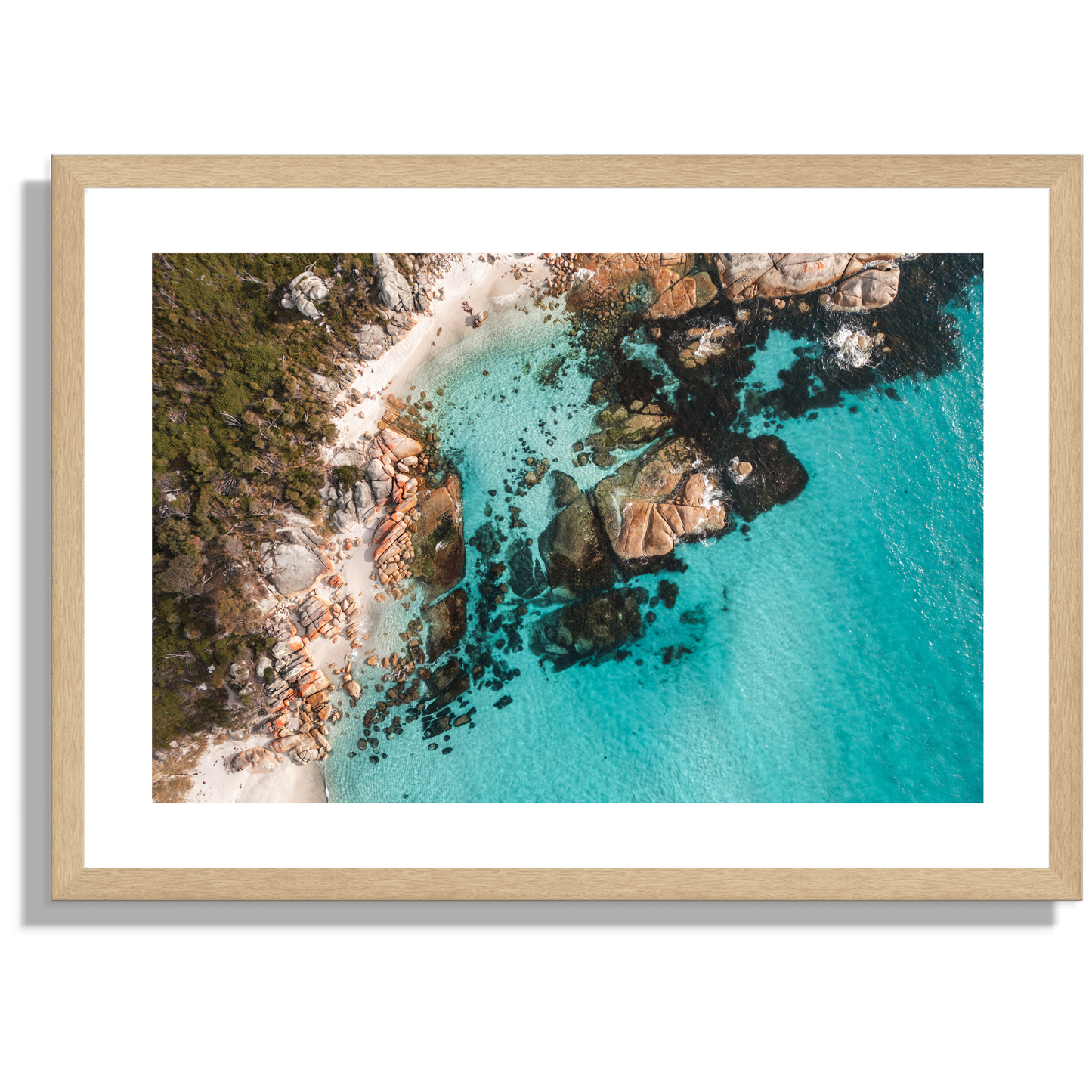 Bay of Fires from Above landscape Print