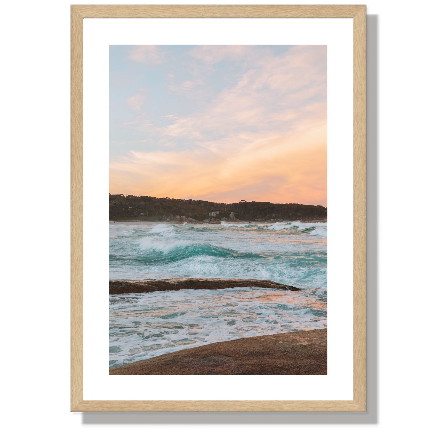 Bay of Fires Pink Sunset Print