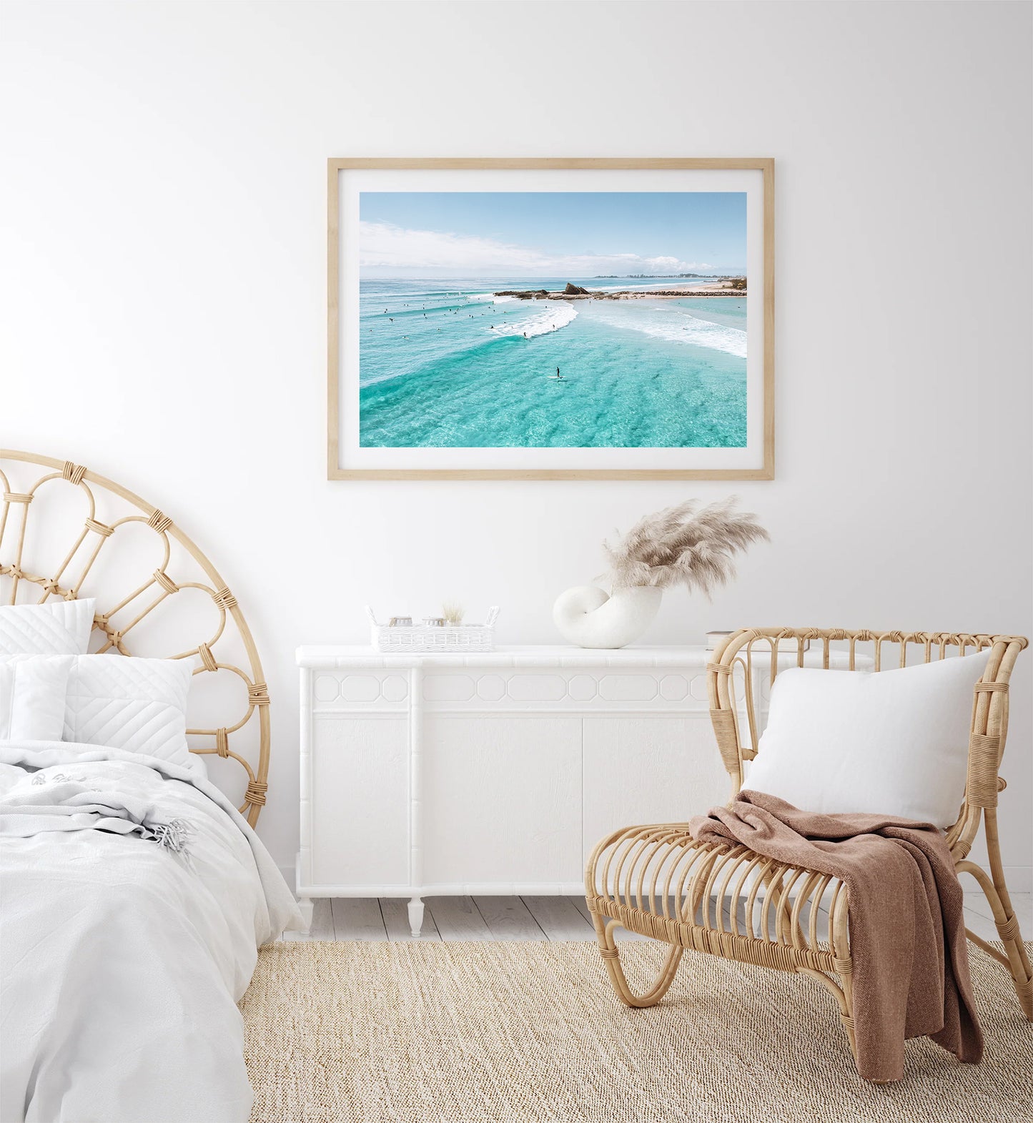 Currumbin Alley Surf day Print