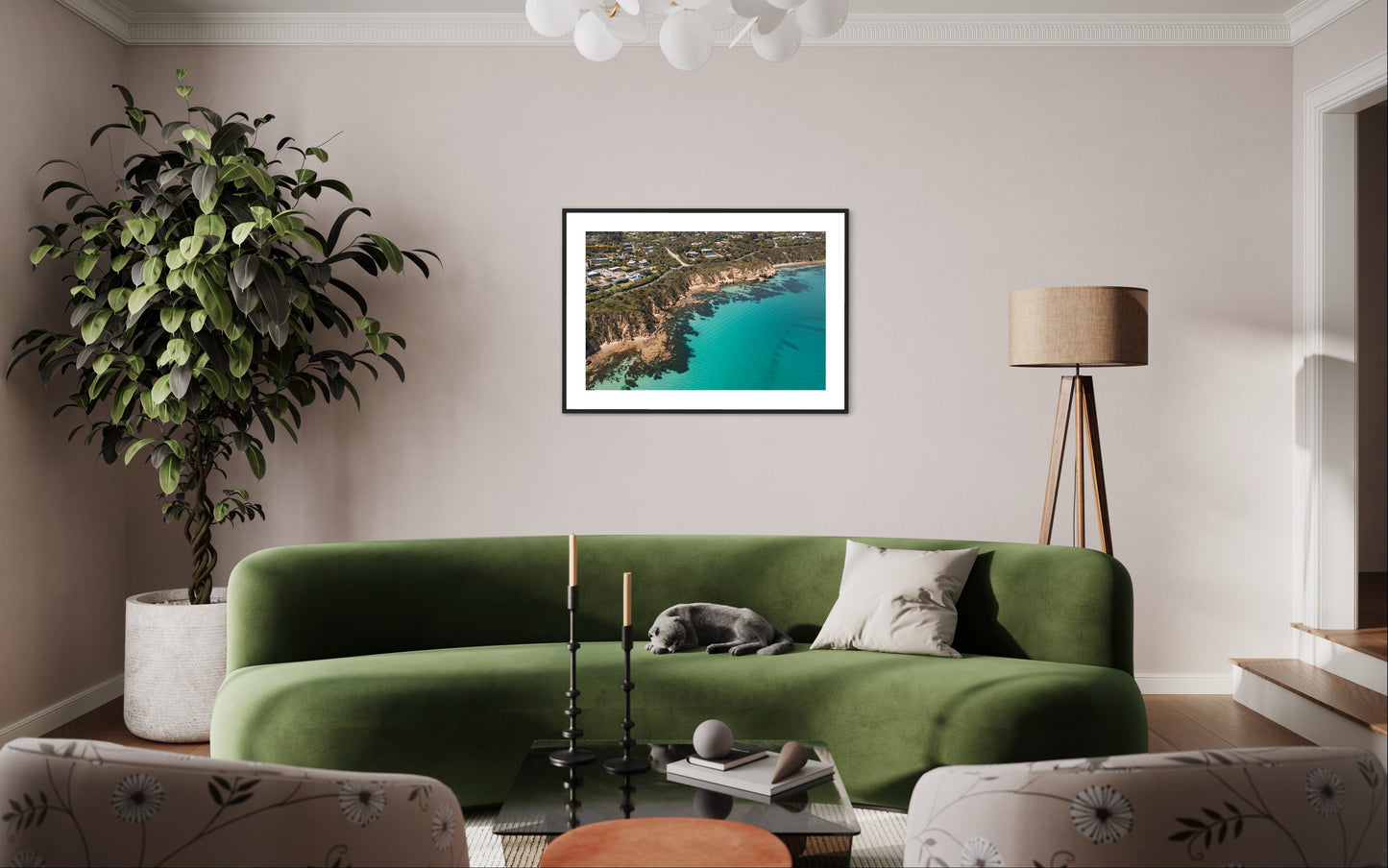The Pillars Mount Martha Print