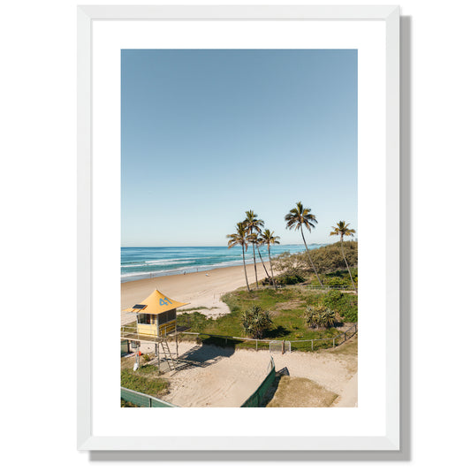 Main Beach Life guard tower Print