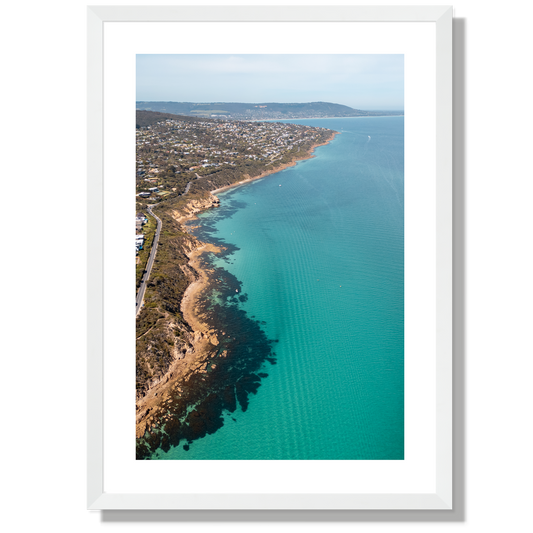The Pillars Mount Martha Portrait Print
