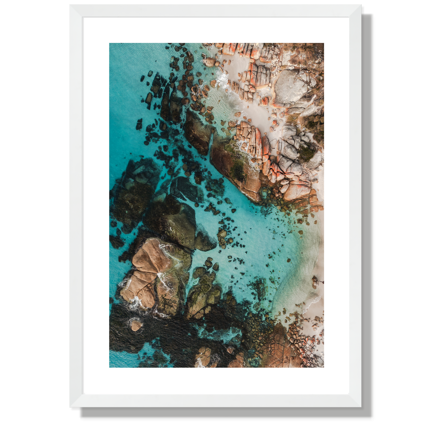 Bay of Fires Aerial Print