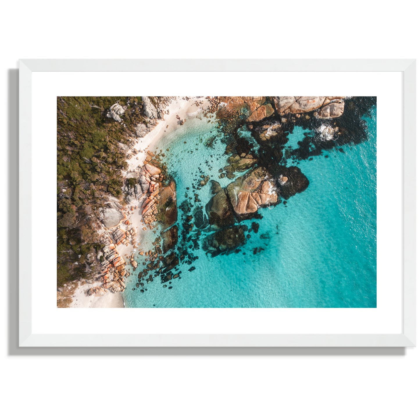 Bay of Fires from Above landscape Print