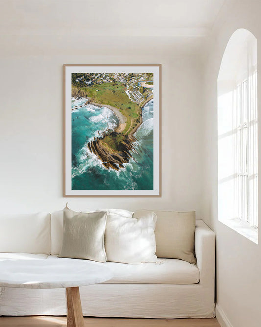 Crescent Head golf course Print