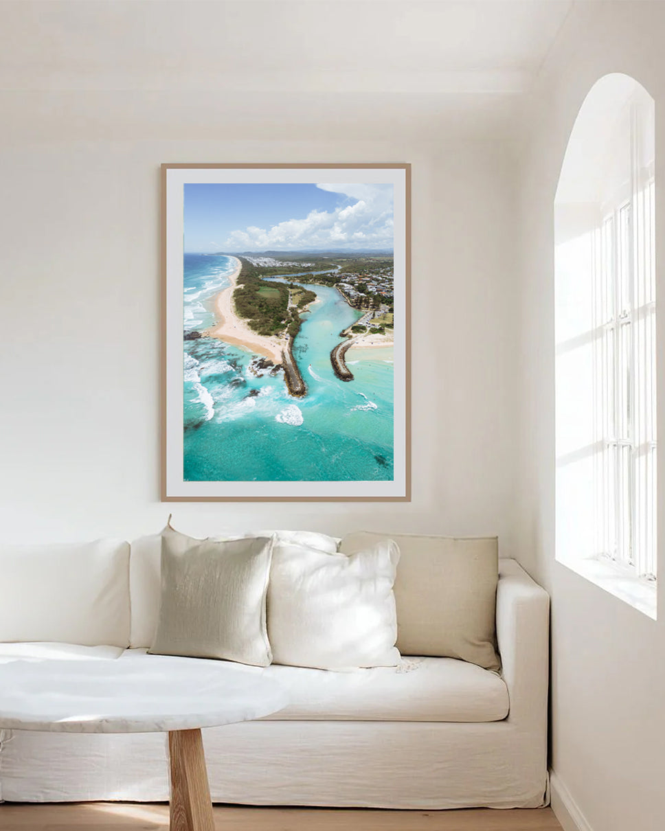 Kingscliff portrait Print