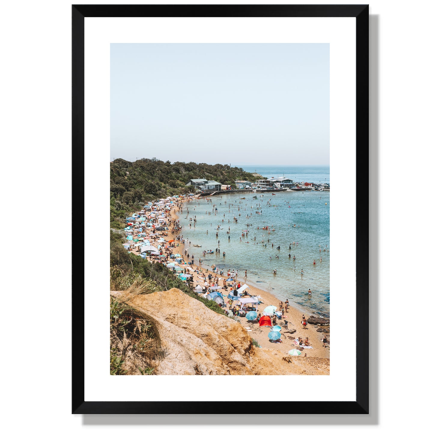 Half moon bay Summer portrait Print