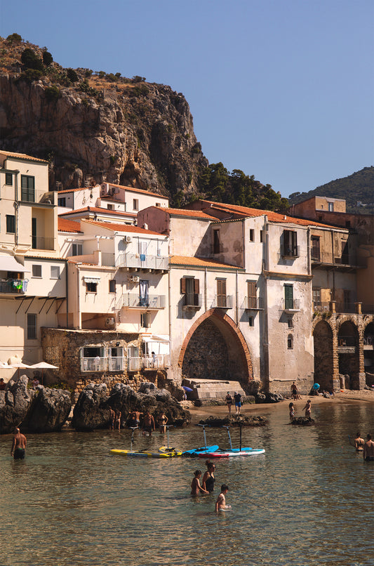 Houses on the Sea Cefalù