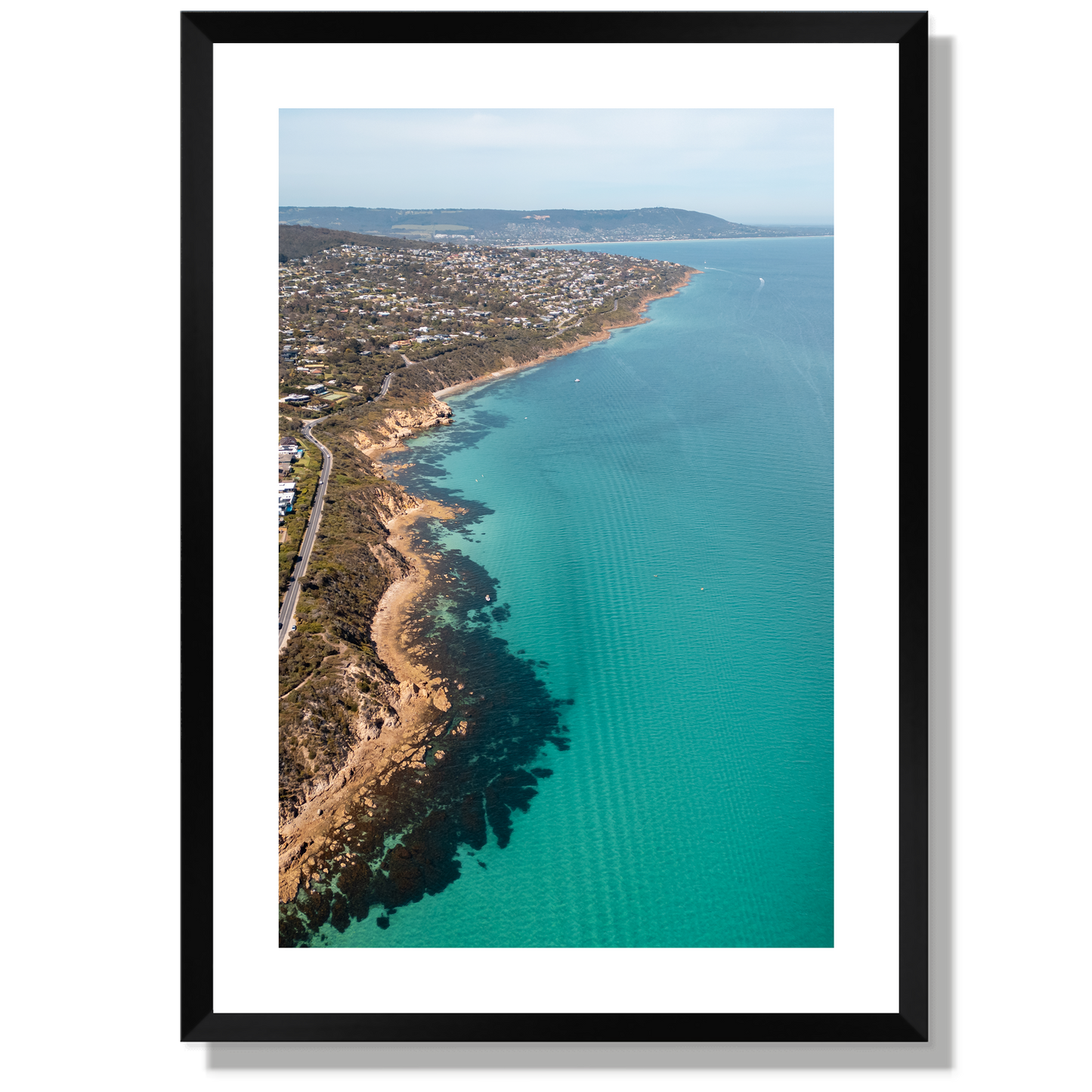 The Pillars Mount Martha Portrait Print