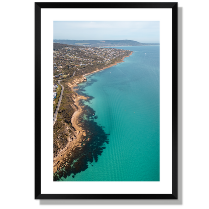 The Pillars Mount Martha Portrait Print