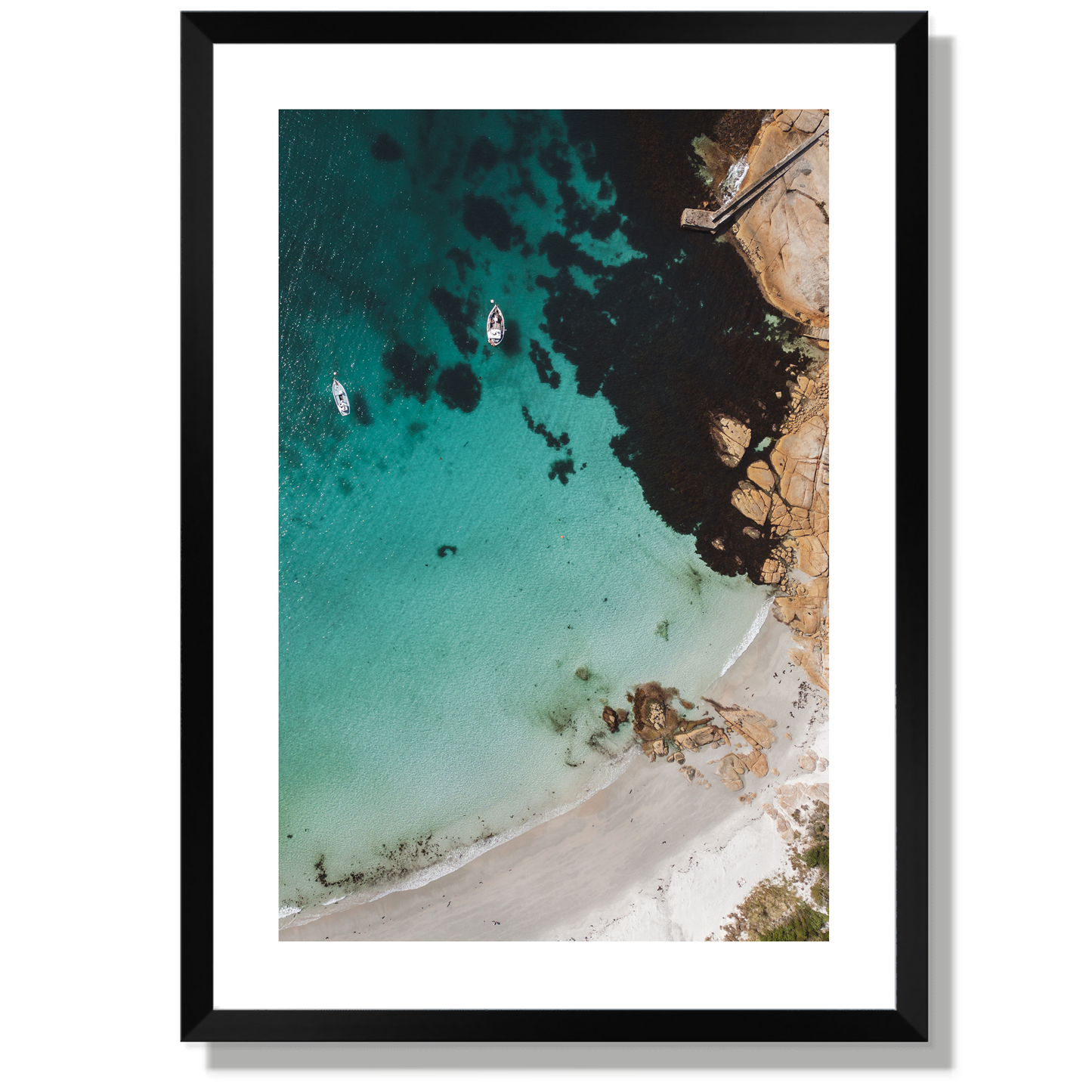 Wubbs Beach Arial Print