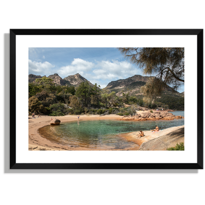 Honeymoon Bay Reflection Print