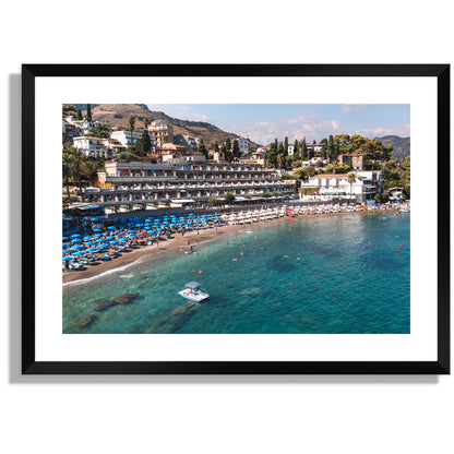Spiaggia Beach – Italian Summer Aerial Print