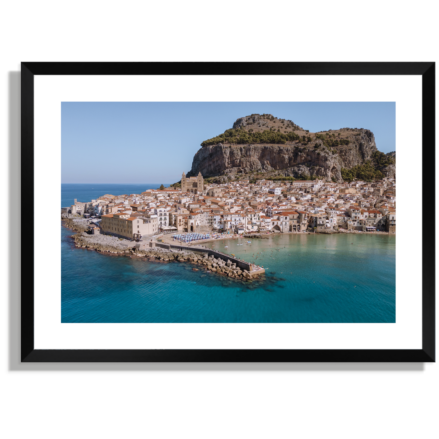 Cefalù Old Town from the Sea