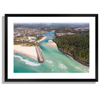 Tallebudgera beach and headland