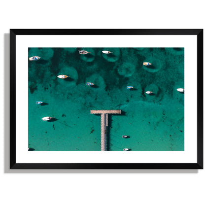 Sorrento Sailing Pier Print