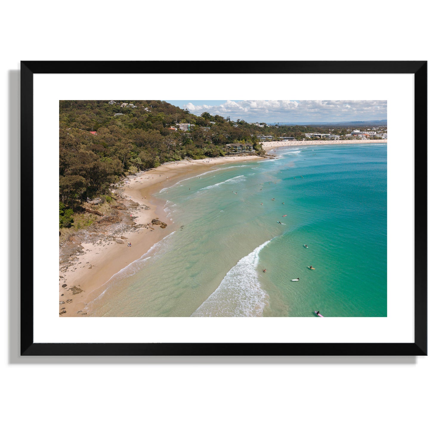Flying into Little Cove Noosa Print