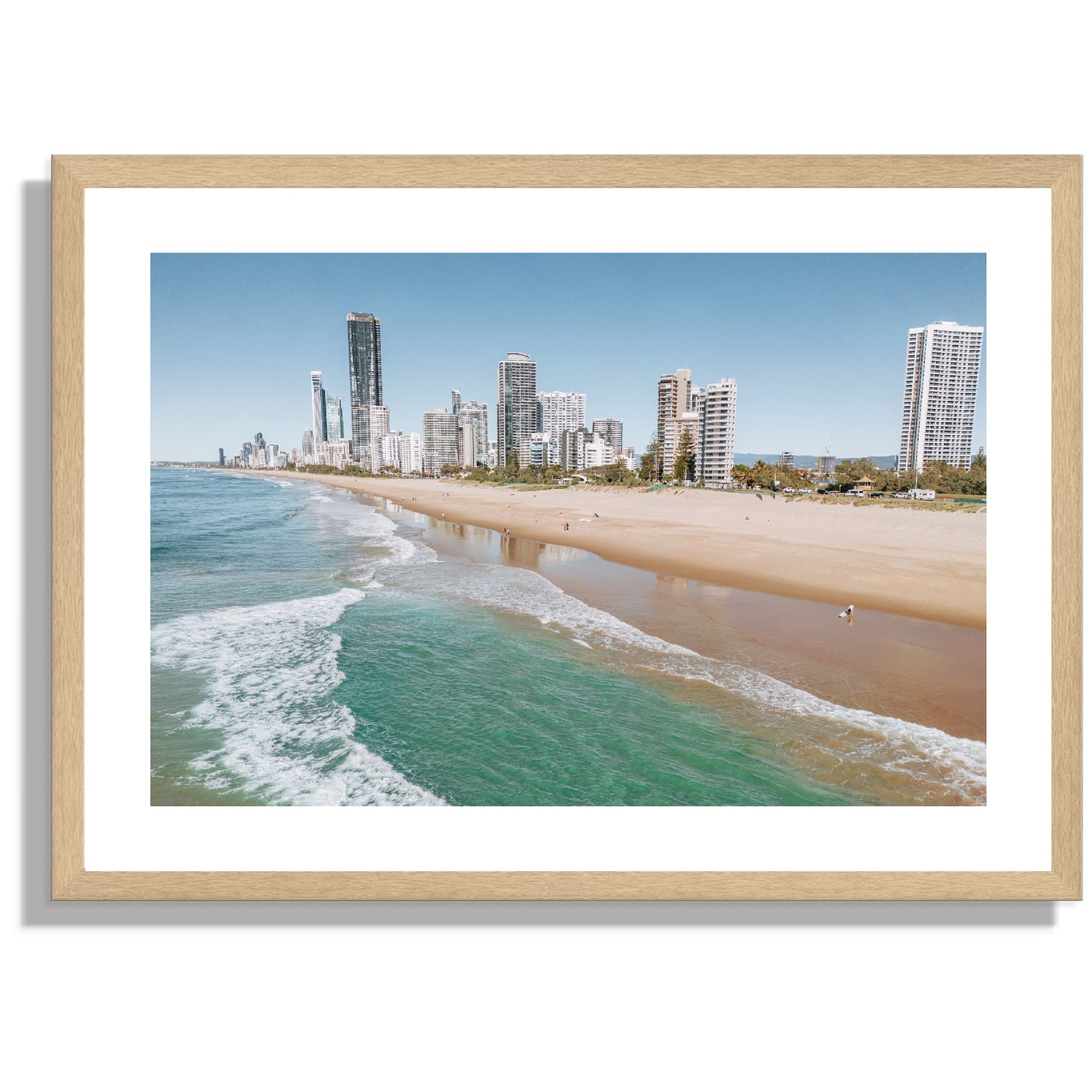 Narrowneck shores wide print