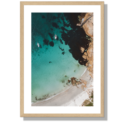 Wubbs Beach Arial Print