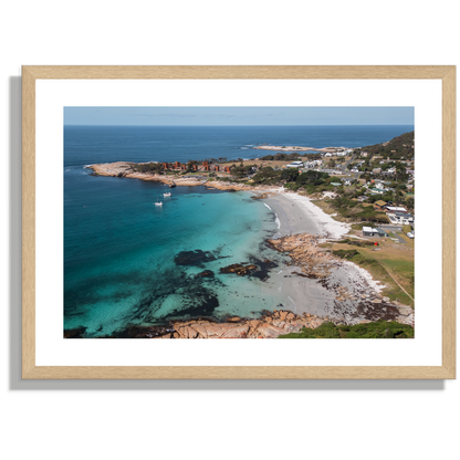 Wubbs Beach, Bicheno wide Print