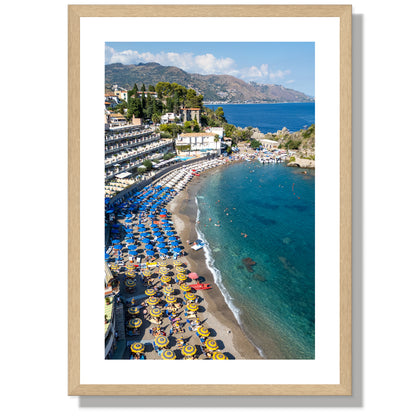 Spiaggia di Mazzarò Umbrellas