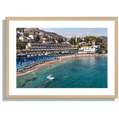 Spiaggia Beach – Italian Summer Aerial Print