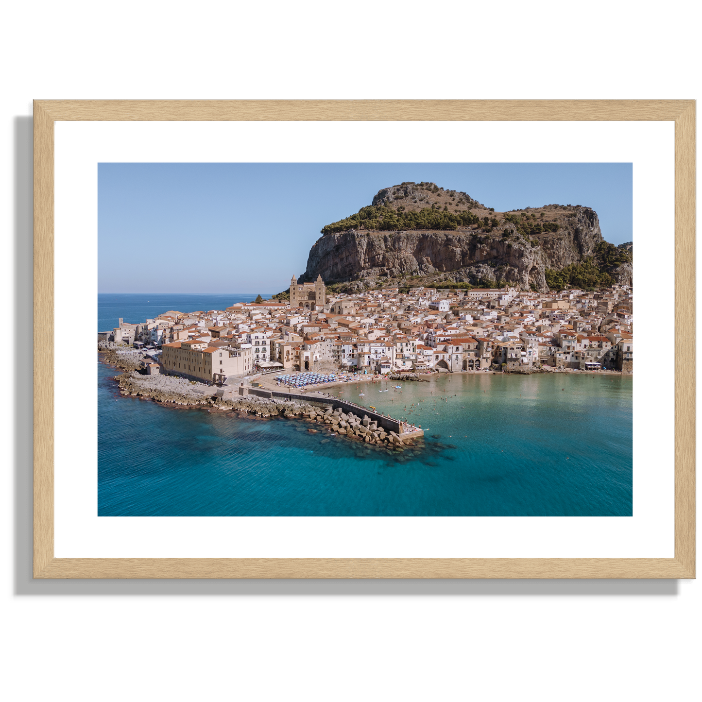 Cefalù Old Town from the Sea