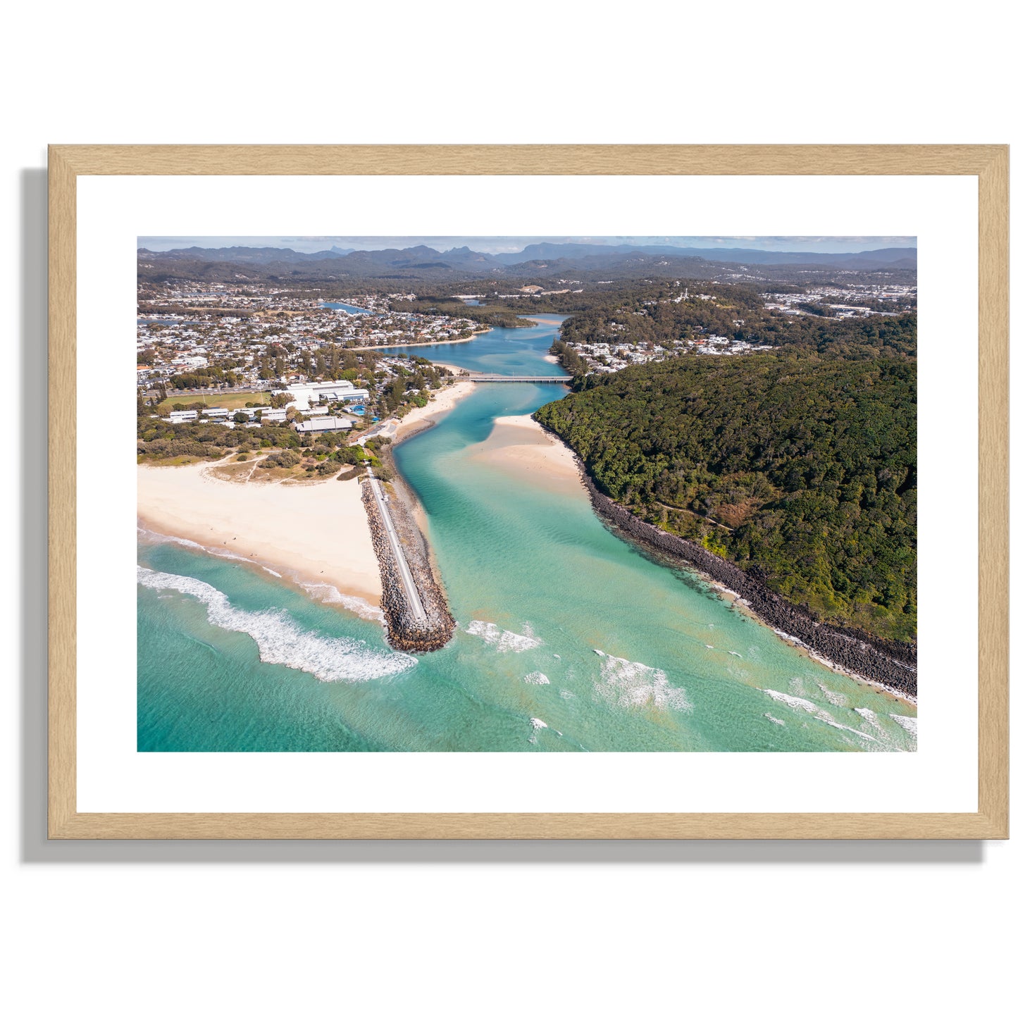 Tallebudgera beach and headland