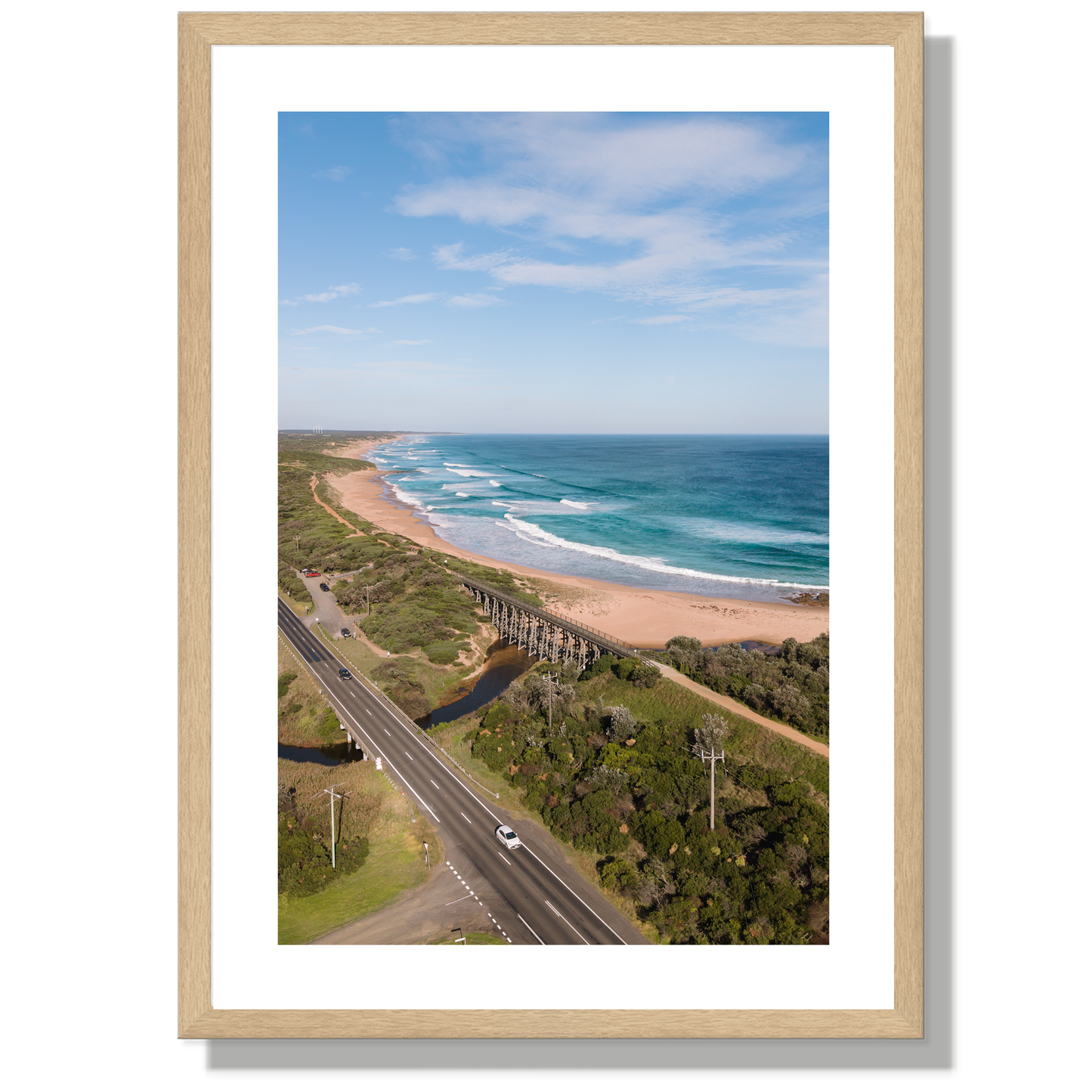 Kilcunda Trestle Bridge Print