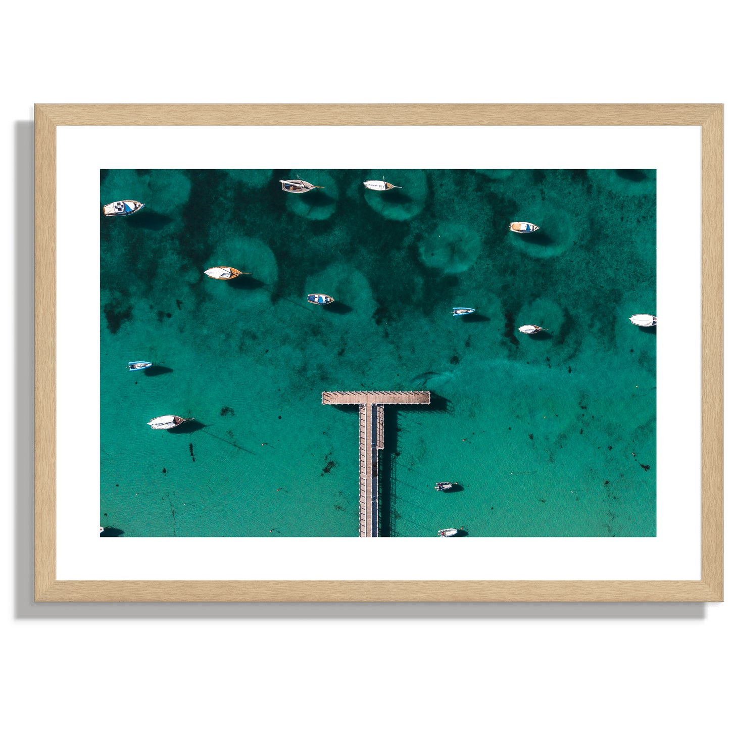 Sorrento Sailing Pier Print