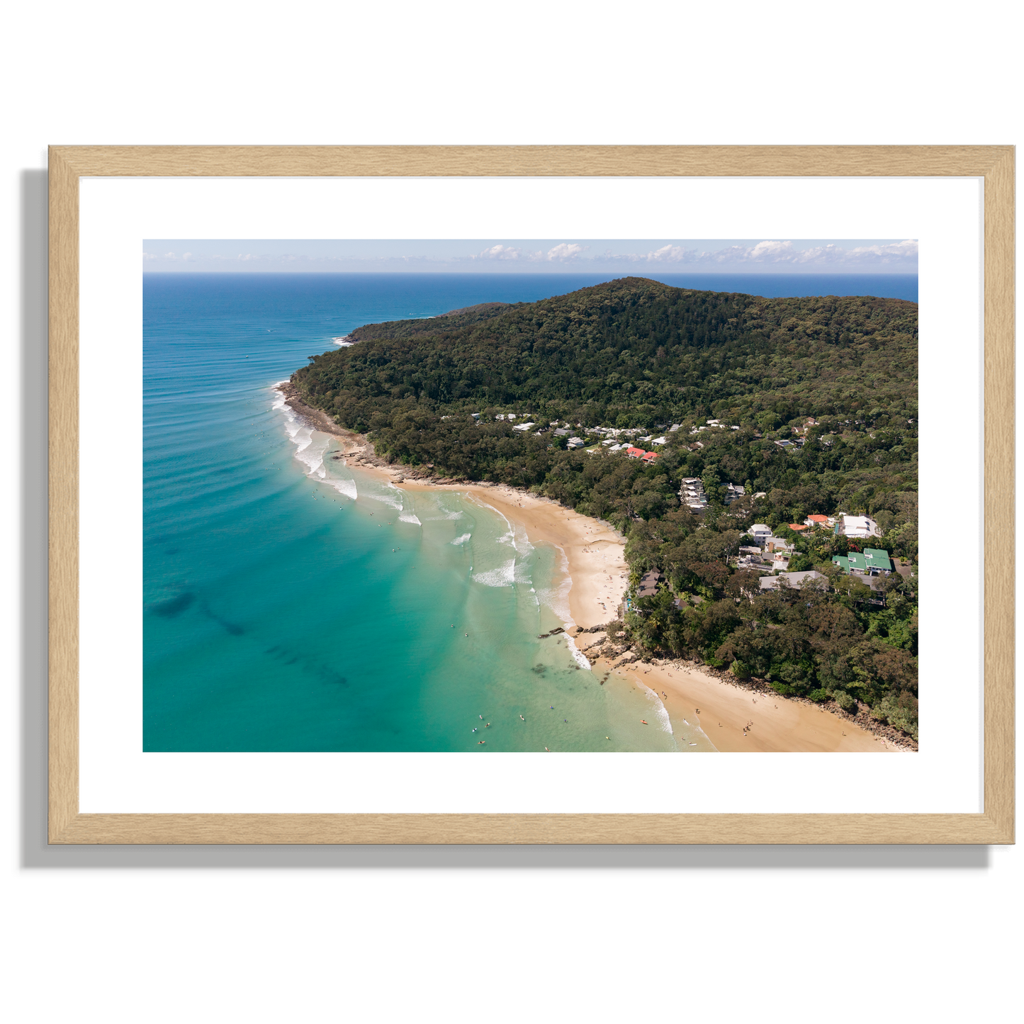 Noosa Headland and Little Cove Print