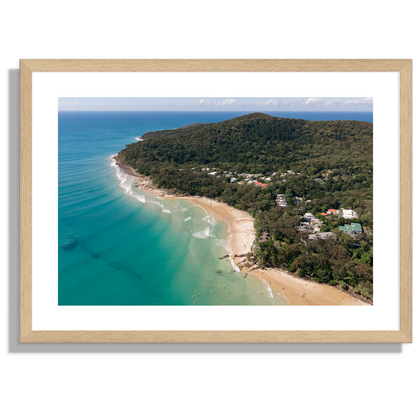 Noosa Headland and Little Cove Print