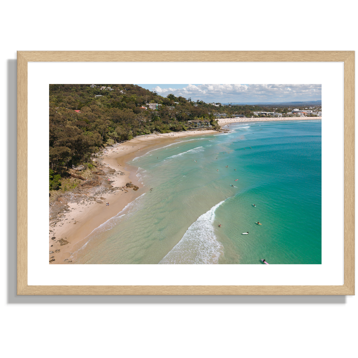 Flying into Little Cove Noosa Print