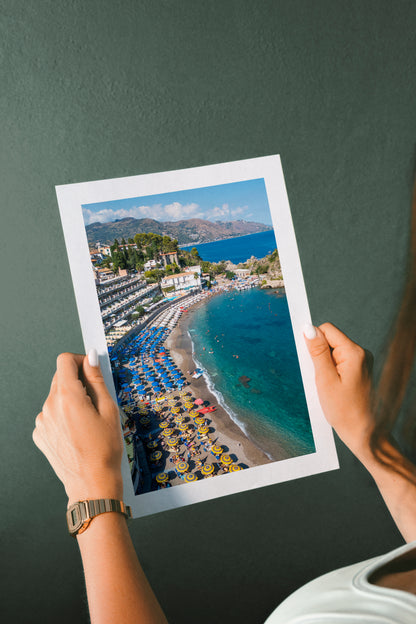 Spiaggia di Mazzarò Umbrellas