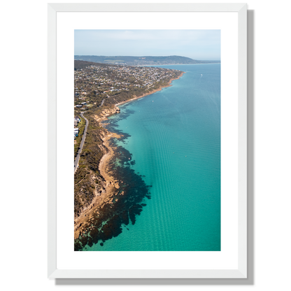 The Pillars Mount Martha Portrait Print