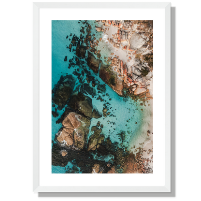 Bay of Fires Aerial Print