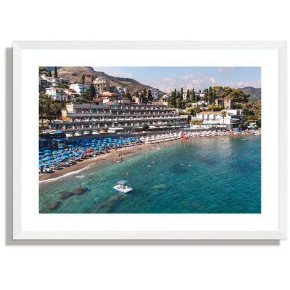 Spiaggia Beach – Italian Summer Aerial Print