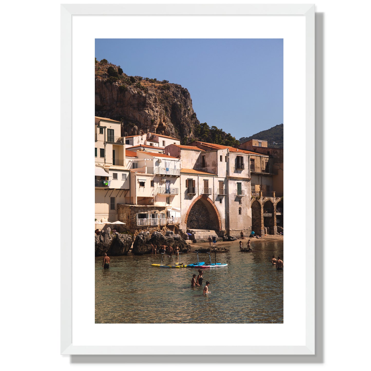 Houses on the Sea Cefalù