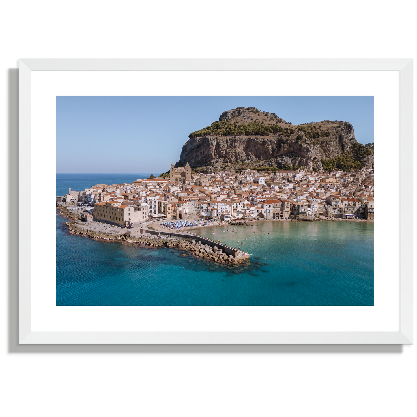 Cefalù Old Town from the Sea