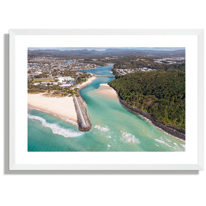 Tallebudgera beach and headland
